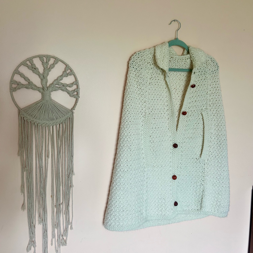 1970s Vintage Poncho